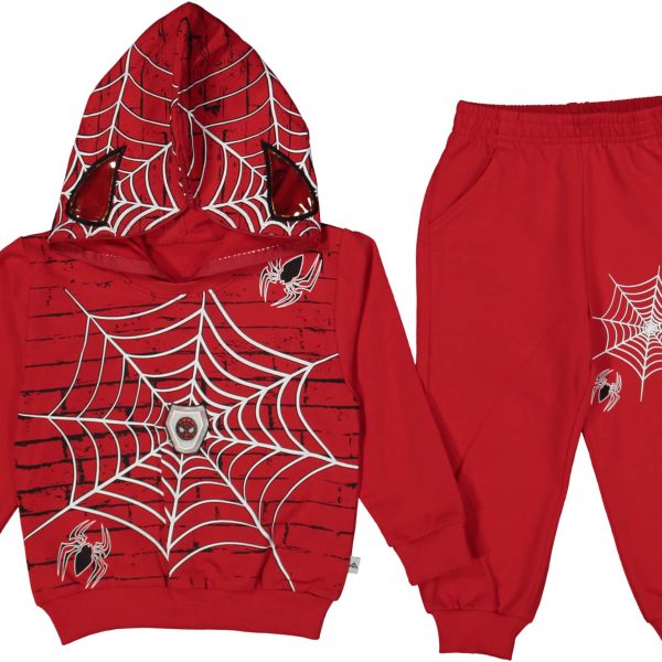 Boys 2 Piece Spider Set