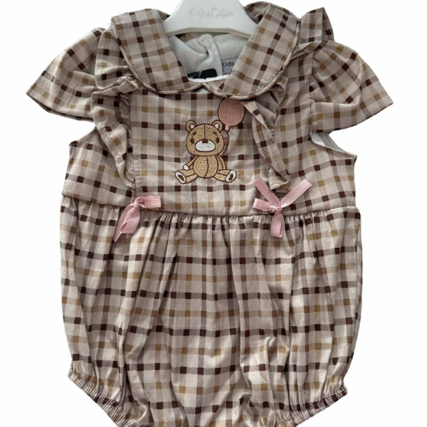 Teddy bear snapsuit