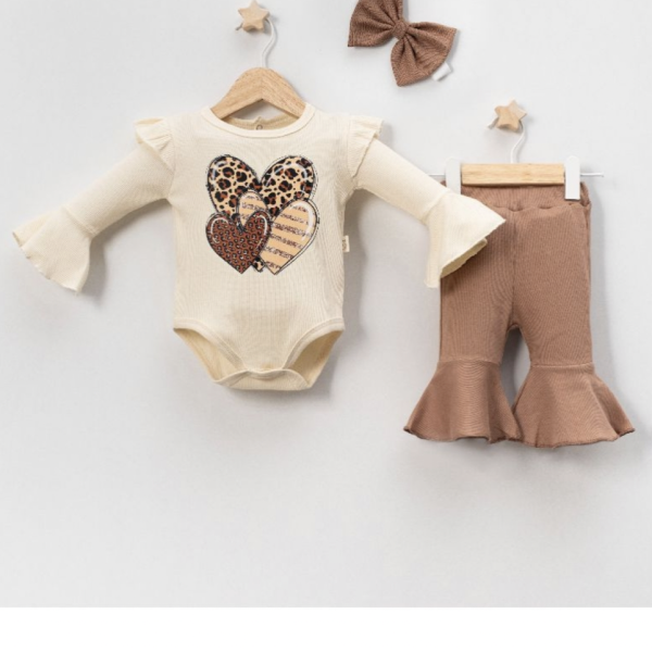Leopar heart girl 6month-18 month